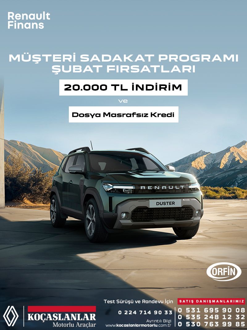 ŞUBAT RENAULT KAMPANYA